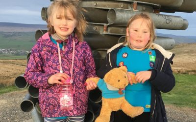 Beavers Hike to the Singing Ringing Tree